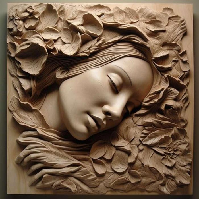 نموذج ثلاثي الأبعاد لآلة CNC 3D Art 